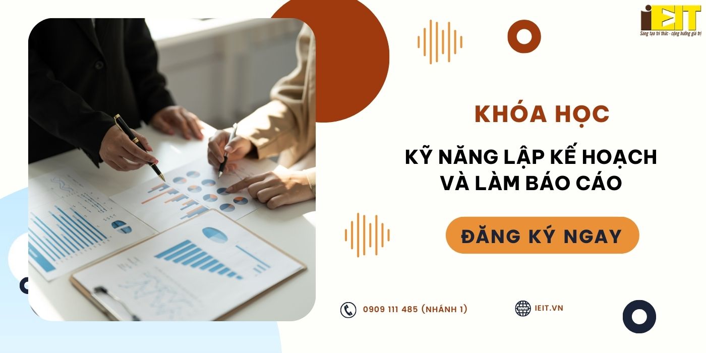 khoá học lập kế hoạch và làm báo cáo