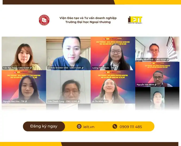 CHƯƠNG TRÌNH ĐÀO TẠO GIÁM ĐỐC MARKETING – CMO PROGRAM