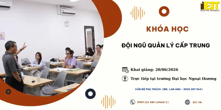 CHƯƠNG TRÌNH ĐÀO TẠO ĐỘI NGŨ QUẢN LÝ CẤP TRUNG