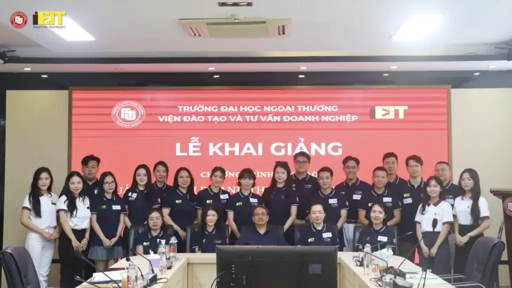 KHAI GIẢNG CHƯƠNG TRÌNH “QUẢN TRỊ KINH DOANH THU GỌN – MINI MBA K2512” DO VIỆN ĐÀO TẠO & TƯ VẤN DOANH NGHIỆP – TRƯỜNG ĐẠI HỌC NGOẠI THƯƠNG TỔ CHỨC