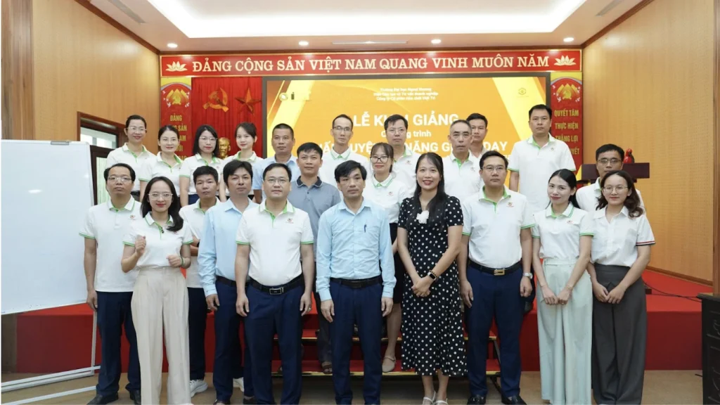 [RECAP] CHƯƠNG TRÌNH “HUẤN LUYỆN KỸ NĂNG GIẢNG DẠY” TẠI CÔNG TY CỔ PHẦN HÓA CHẤT VIỆT TRÌ