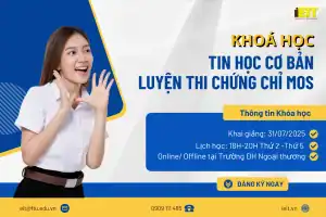 KHÓA HỌC ÔN THI KỲ HÈ MOS 2019: THÀNH THẠO TIN HỌC CƠ BẢN