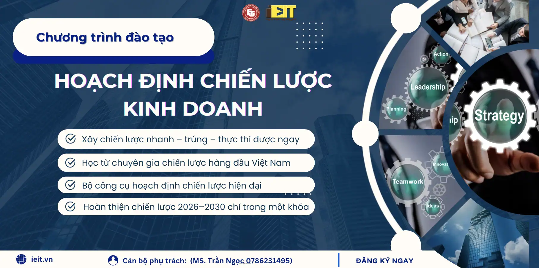 CHƯƠNG TRÌNH ĐÀO TẠO HOẠCH ĐỊNH CHIẾN LƯỢC KINH DOANH