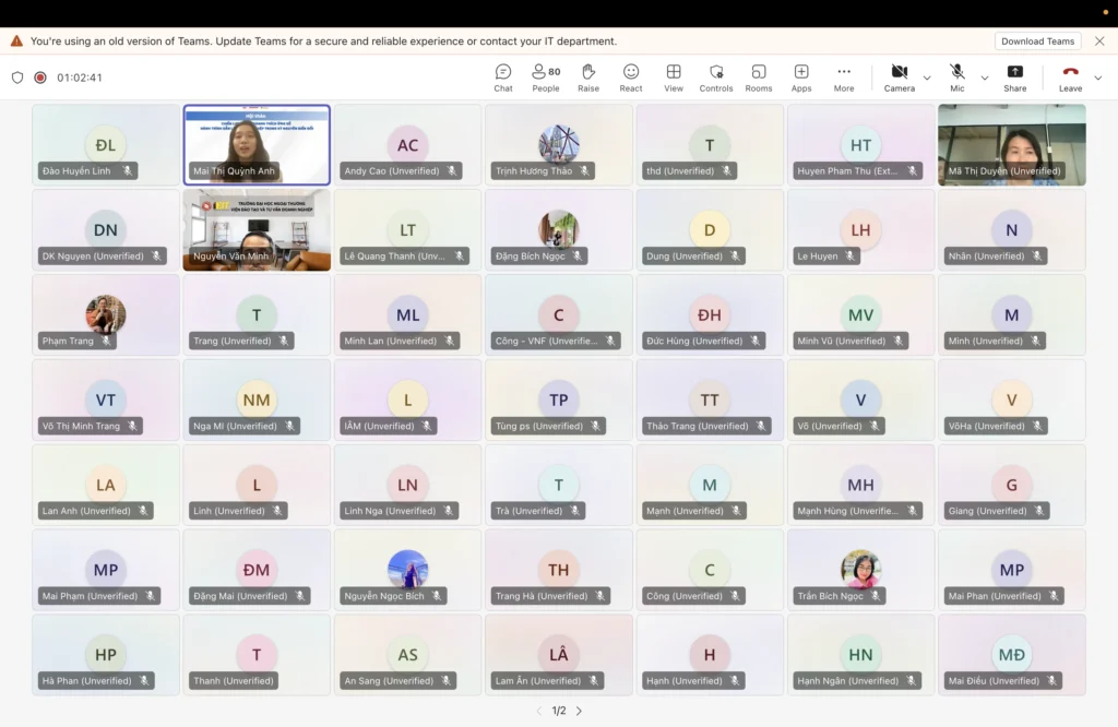 [TỔNG KẾT HỘI THẢO] CHIẾN LƯỢC KINH DOANH THÍCH ỨNG SỐ – HÀNH TRÌNH DẪN LỐI DOANH NGHIỆP TRONG KỶ NGUYÊN BIẾN ĐỔI