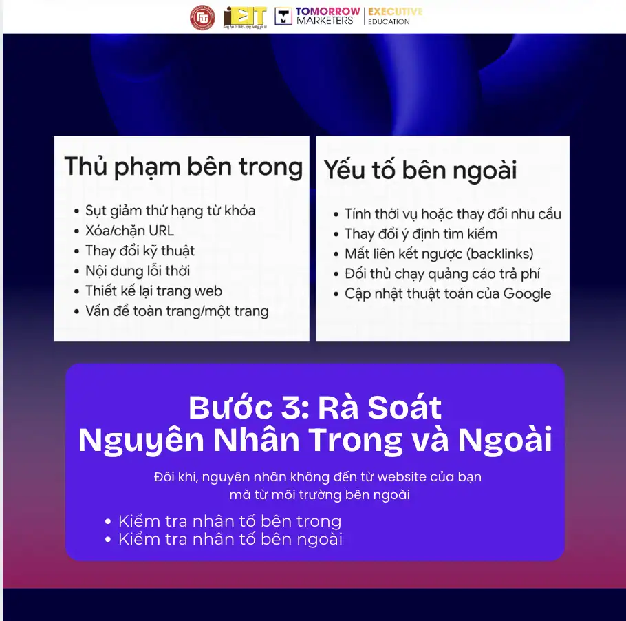 SỤT GIẢM ORGANIC TRAFFIC ĐỘT NGỘT? HƯỚNG DẪN CHẨN ĐOÁN VÀ KHẮC PHỤC TOÀN DIỆN