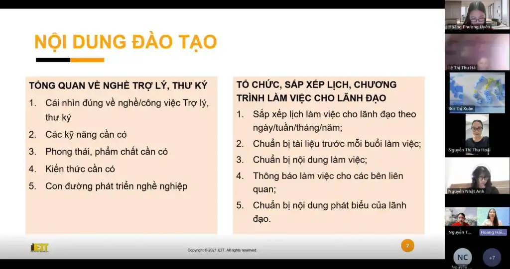 KHAI GIẢNG KHÓA 60.6 CHƯƠNG TRÌNH ĐÀO TẠO “TRỢ LÝ THƯ KÝ GIÁM ĐỐC CHUYÊN NGHIỆP” 1 z7283507829512 cb97f385ac922999e73d1b41c47c4468