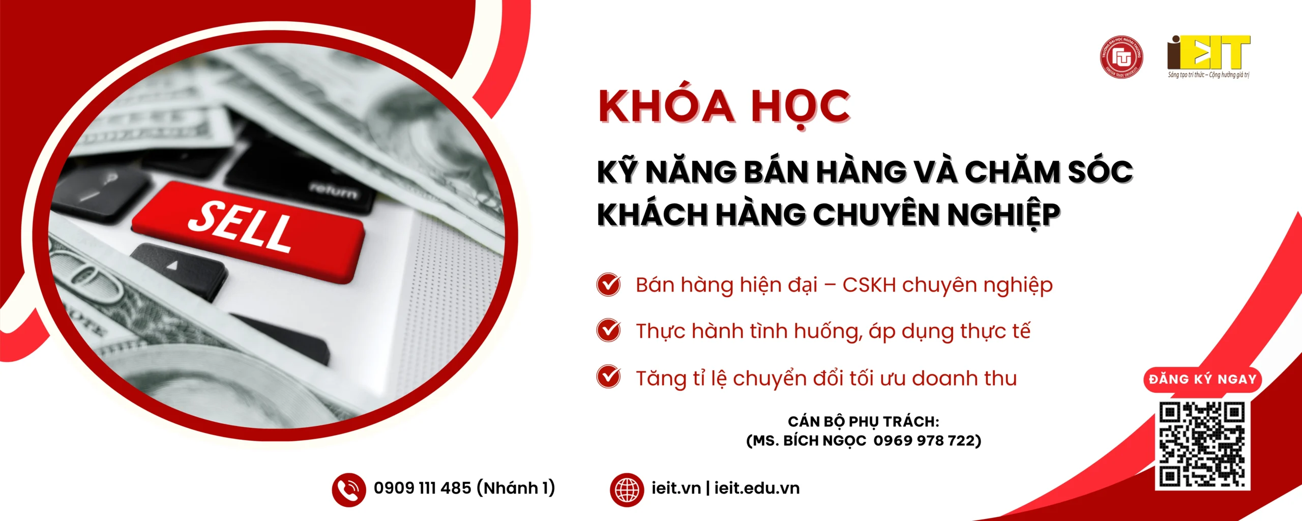 KHÓA HỌC ĐÀO TẠO KỸ NĂNG BÁN HÀNG VÀ CHĂM SÓC KHÁCH HÀNG CHUYÊN NGHIỆP