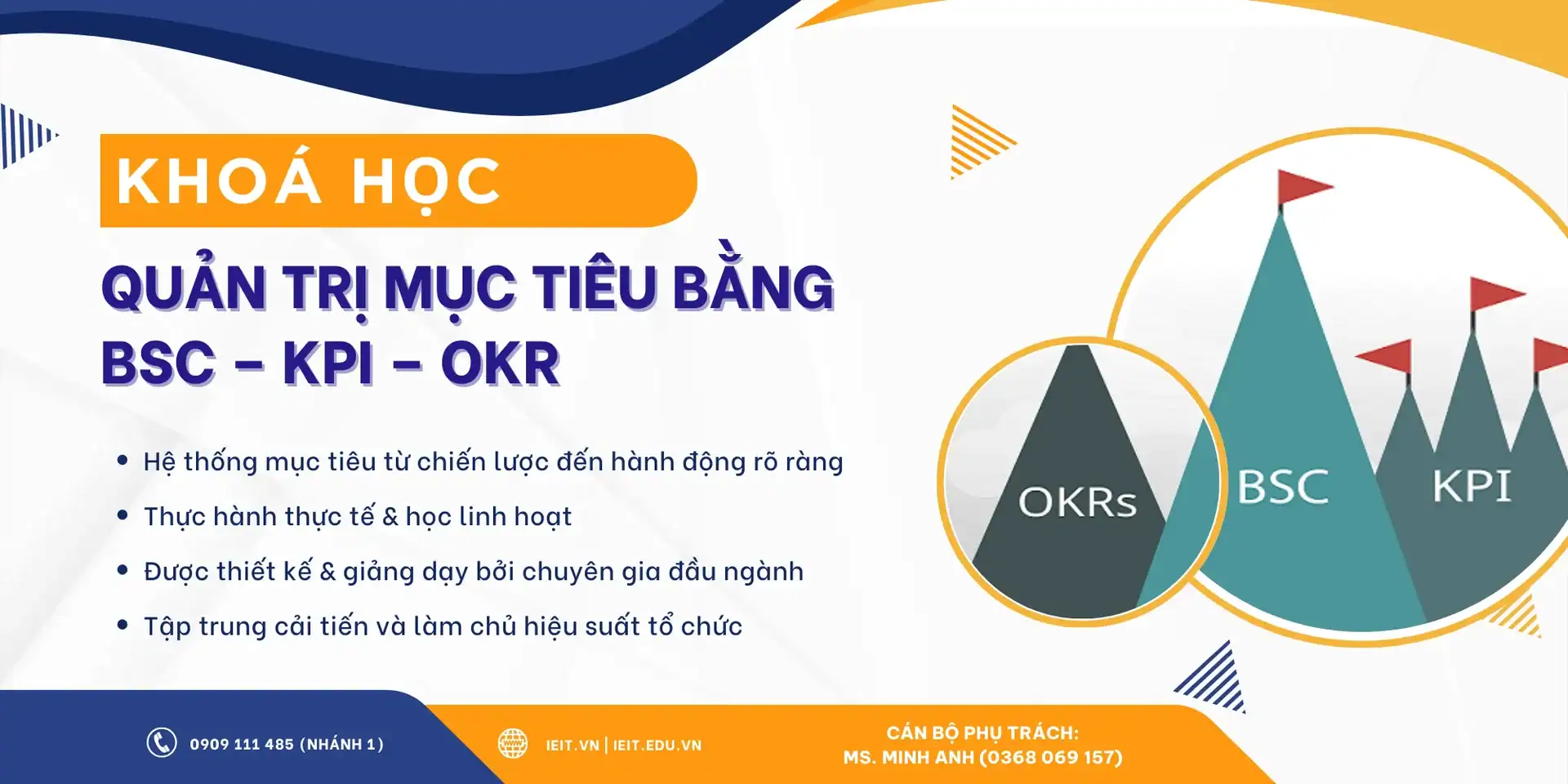 KHÓA HỌC MS TEAM: QUẢN TRỊ MỤC TIÊU TỪ CHIẾN LƯỢC ĐẾN KẾ HOẠCH & HÀNH ĐỘNG (KPI – BSC – OKR)