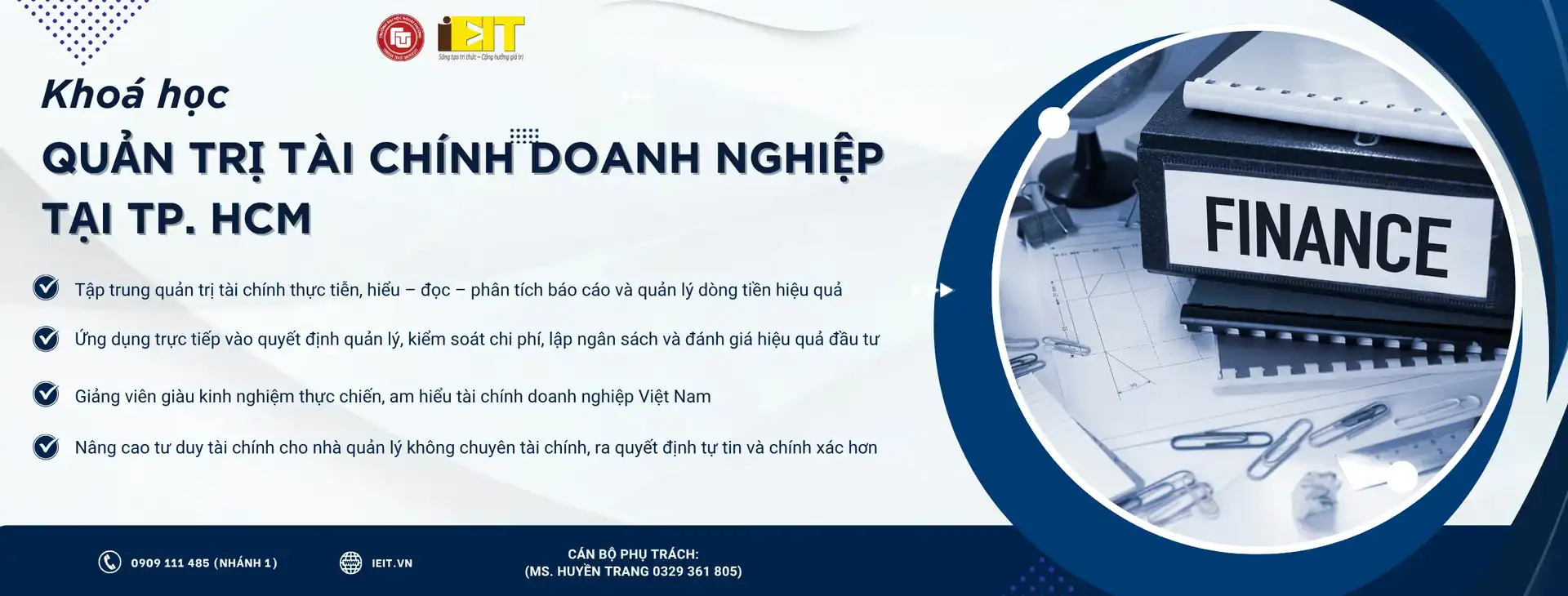 KHOÁ HỌC QUẢN TRỊ TÀI CHÍNH DOANH NGHIỆP TẠI TP. HỒ CHÍ MINH