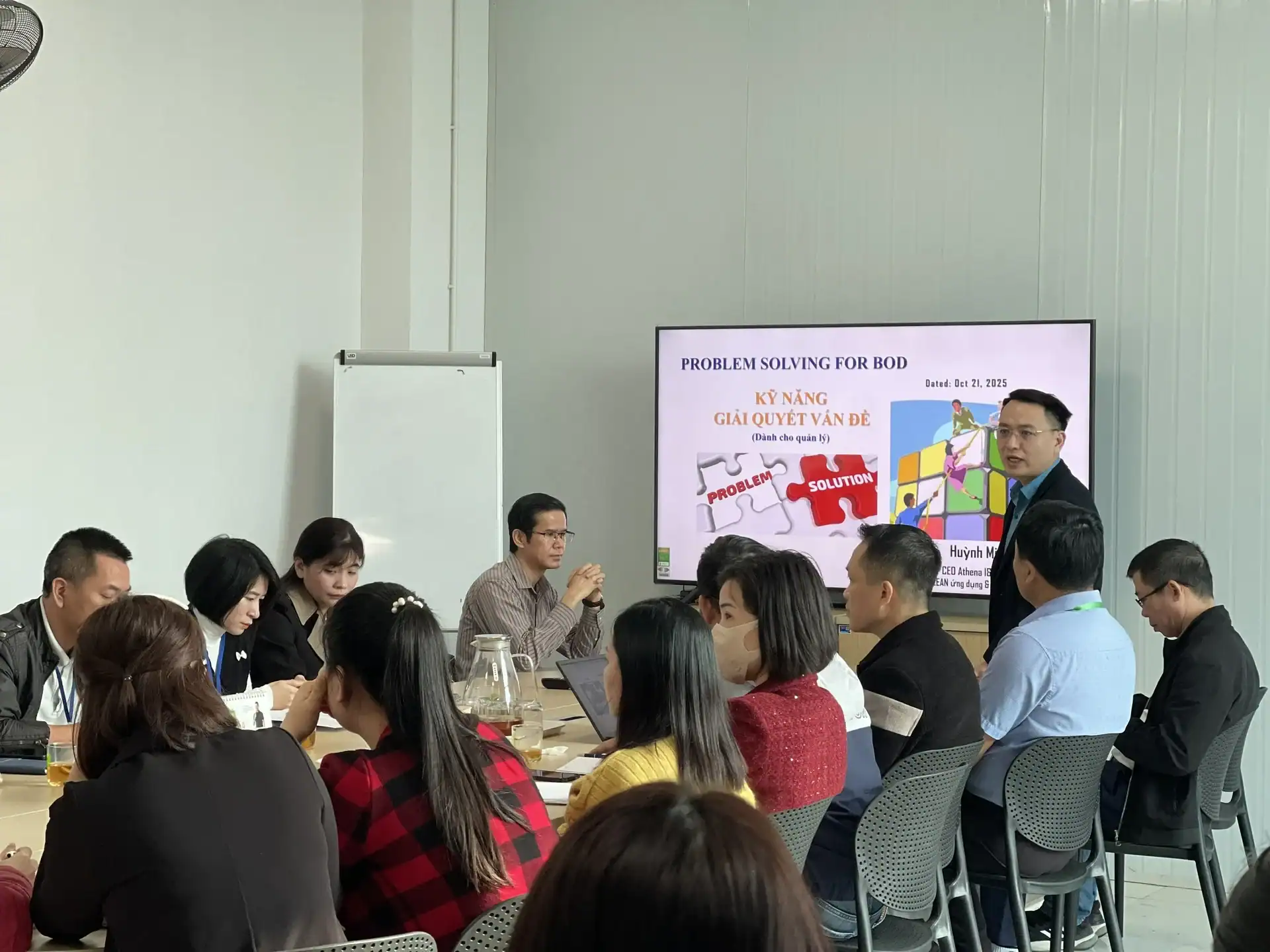 [RECAP] CHƯƠNG TRÌNH ĐÀO TẠO “PROBLEM SOLVING – KỸ NĂNG GIẢI QUYẾT VẤN ĐỀ PHÁT SINH TRONG SẢN XUẤT”