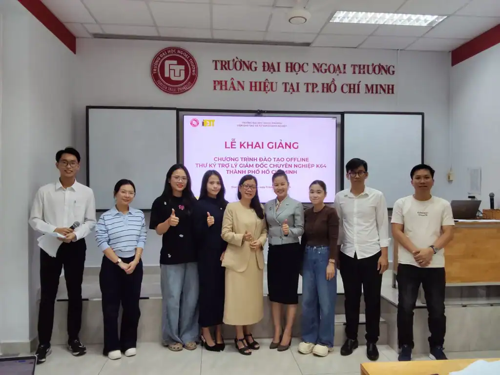 KHAI GIẢNG KHÓA 64 CHƯƠNG TRÌNH ĐÀO TẠO “TRỢ LÝ THƯ KÝ GIÁM ĐỐC CHUYÊN NGHIỆP” – LẦN ĐẦU TIÊN TẠI TP. HỒ CHÍ MINH