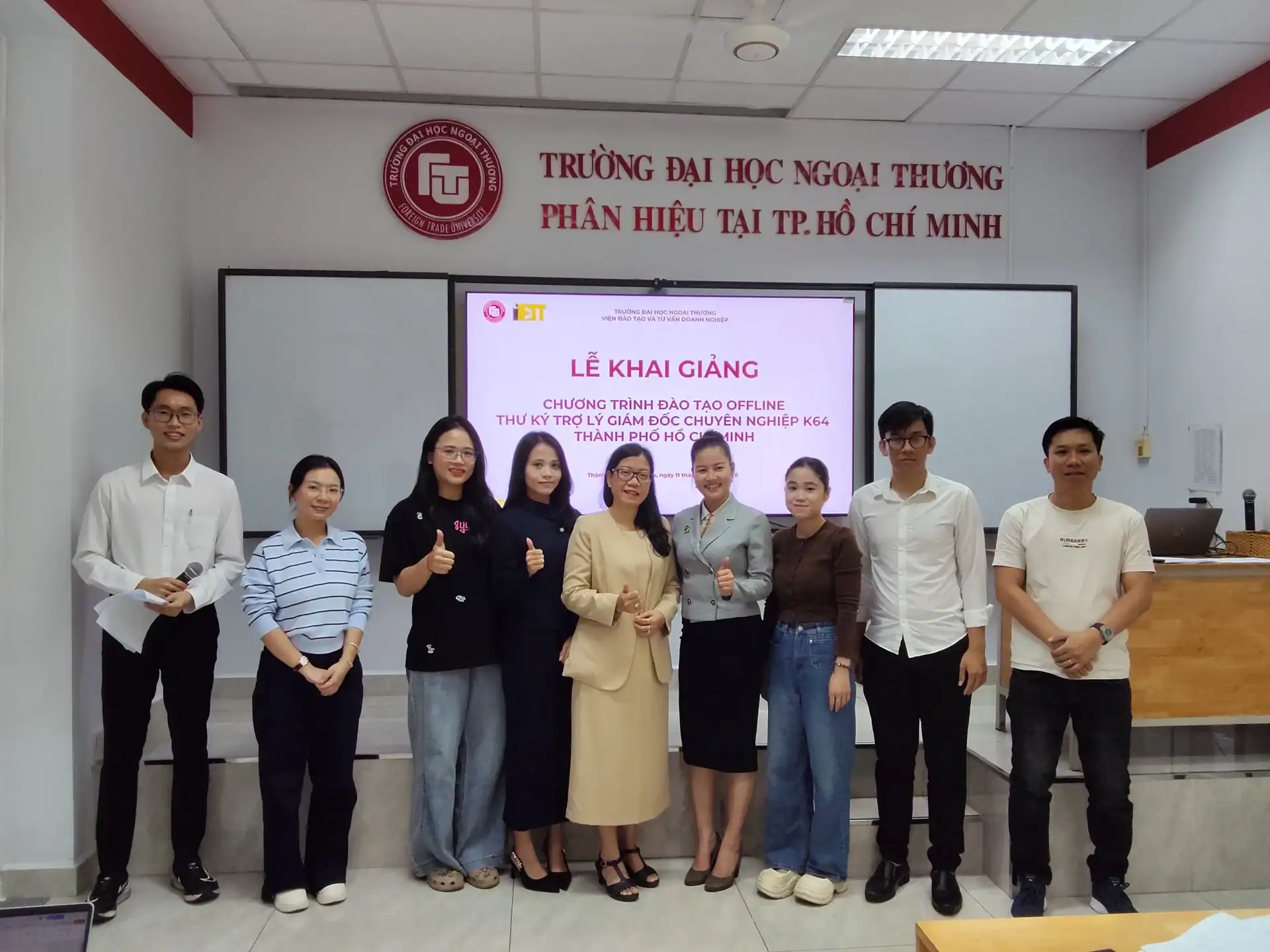 KHAI GIẢNG KHÓA 64 CHƯƠNG TRÌNH ĐÀO TẠO “TRỢ LÝ THƯ KÝ GIÁM ĐỐC CHUYÊN NGHIỆP” – LẦN ĐẦU TIÊN TẠI TP. HỒ CHÍ MINH