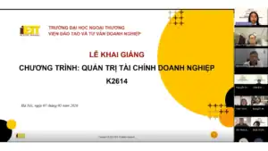 [RECAP] LỄ KHAI GIẢNG KHÓA ĐÀO TẠO: QUẢN TRỊ TÀI CHÍNH DOANH NGHIỆP K2614