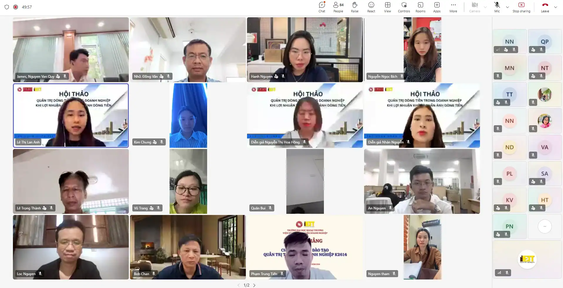 [RECAP] HỘI THẢO: QUẢN TRỊ DÒNG TIỀN TRONG DOANH NGHIỆP KHI LỢI NHUẬN KHÔNG PHẢN ÁNH DÒNG TIỀN
