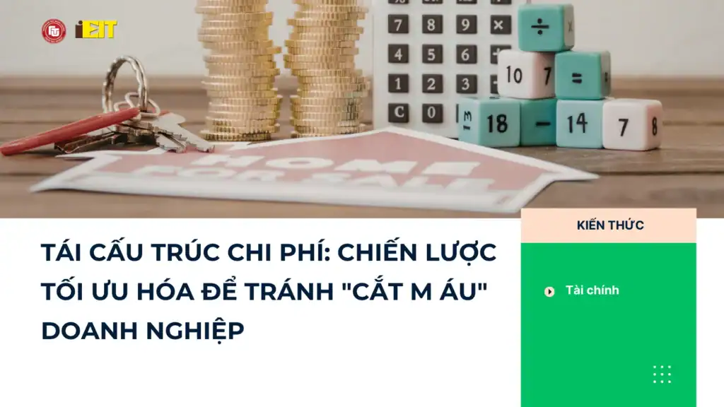 TÁI CẤU TRÚC CHI PHÍ: CHIẾN LƯỢC TỐI ƯU HÓA ĐỂ TRÁNH “CẮT M ÁU” DOANH NGHIỆP