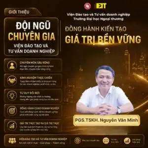PGS.TSKH. NGUYỄN VĂN MINH – VIỆN TRƯỞNG VIỆN ĐÀO TẠO VÀ TƯ VẤN DOANH NGHIỆP