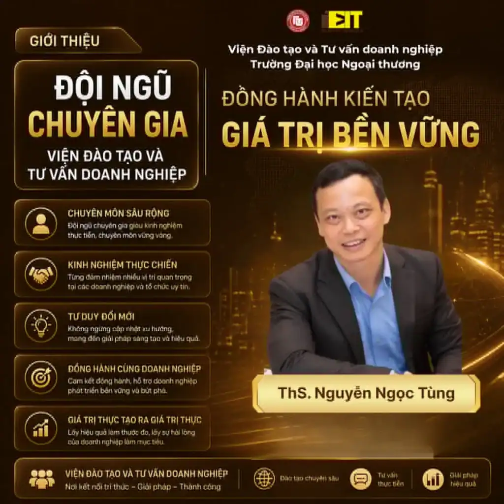 THS. NGUYỄN NGỌC TÙNG: CHUYÊN GIA TÀI CHÍNH - MARKETING VÀ ĐÀO TẠO DOANH NGHIỆP 1 THS. NGUYỄN NGỌC TÙNG: CHUYÊN GIA TÀI CHÍNH – MARKETING VÀ ĐÀO TẠO DOANH NGHIỆP