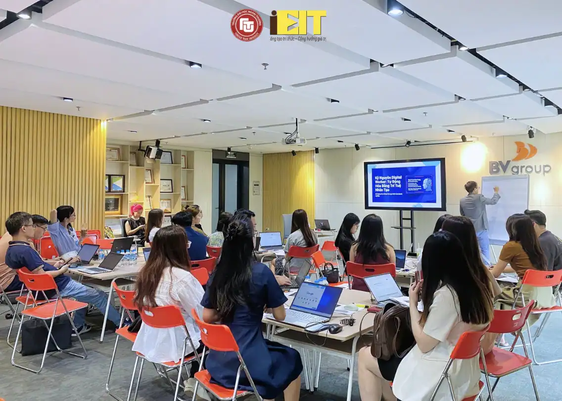 Đào tạo Phân tích dữ liệu và Ứng dụng AI/Công nghệ tại BV Group: Thúc đẩy chuyển đổi số và nâng cao hiệu suất doanh nghiệp 2 Đào tạo Phân tích dữ liệu và Ứng dụng AI/Công nghệ tại BV Group: Thúc đẩy chuyển đổi số và nâng cao hiệu suất doanh nghiệp