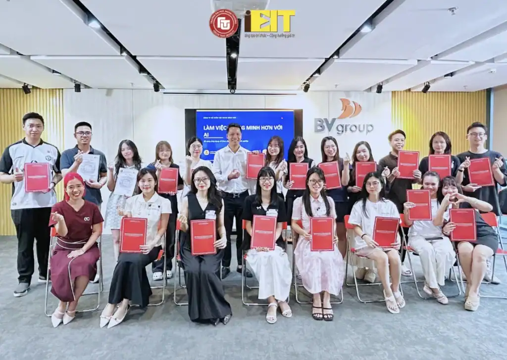 Đào tạo Phân tích dữ liệu và Ứng dụng AI/Công nghệ tại BV Group: Thúc đẩy chuyển đổi số và nâng cao hiệu suất doanh nghiệp 1 Đào tạo Phân tích dữ liệu và Ứng dụng AI/Công nghệ tại BV Group: Thúc đẩy chuyển đổi số và nâng cao hiệu suất doanh nghiệp