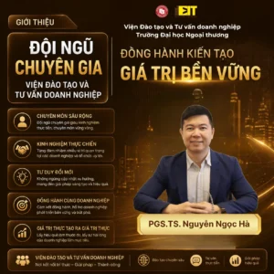 PGS.TS. Nguyễn Ngọc Hà – Chuyên gia Luật Thương mại Quốc tế