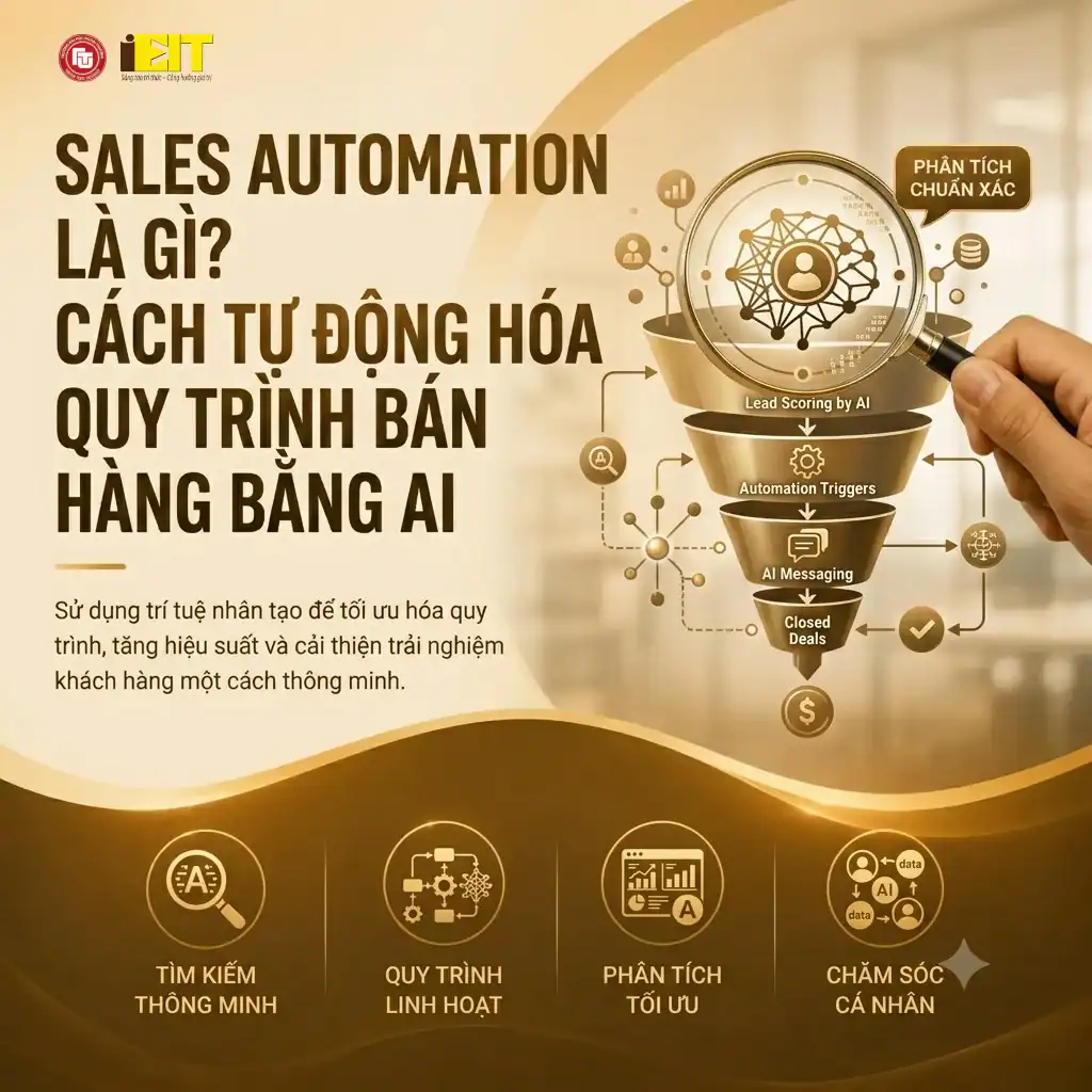 SALES AUTOMATION LÀ GÌ? CÁCH TỰ ĐỘNG HÓA QUY TRÌNH BÁN HÀNG BẰNG AI