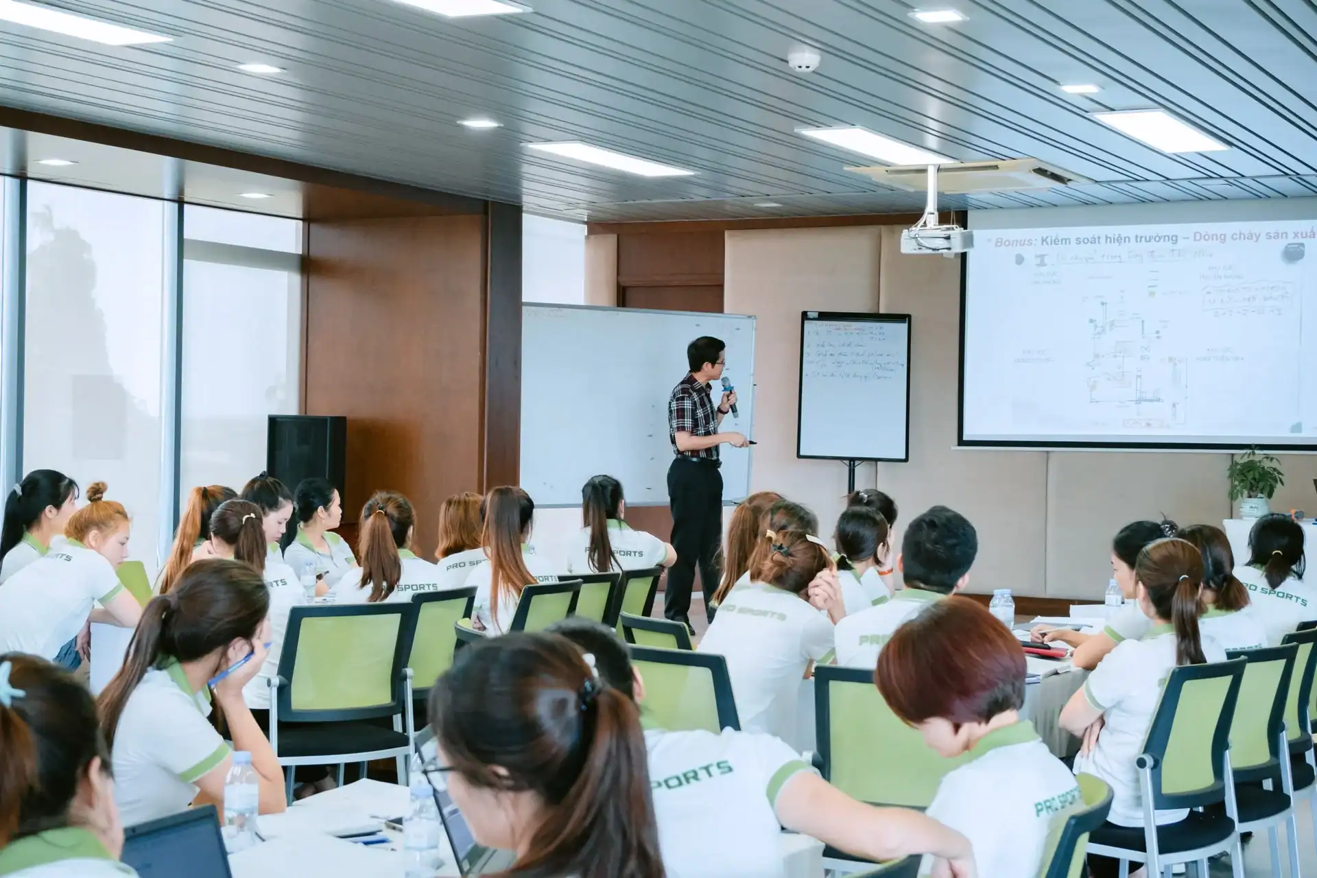 ĐÀO TẠO SẢN XUẤT TINH GỌN LEAN 4.0 TẠI PRO SPORTS: 3 GIẢI PHÁP TỐI ƯU HIỆU SUẤT 3 ĐÀO TẠO SẢN XUẤT TINH GỌN LEAN 4.0 TẠI PRO SPORTS: 3 GIẢI PHÁP TỐI ƯU HIỆU SUẤT