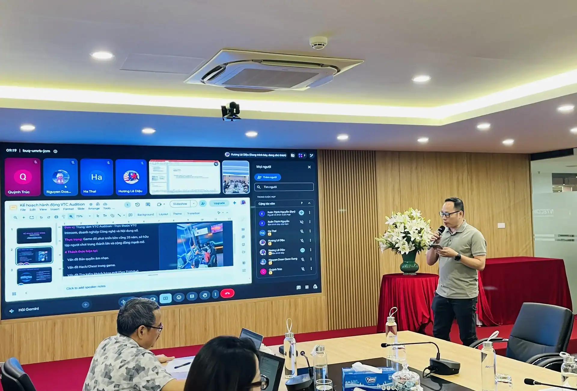 TRIỂN KHAI ĐÀO TẠO LÃNH ĐẠO QUẢN TRỊ HIỆU SUẤT VÀ ĐO LƯỜNG HIỆU QUẢ CHO ĐỘI NGŨ QUẢN LÝ CẤP TRUNG TẠI VTC INTECOM