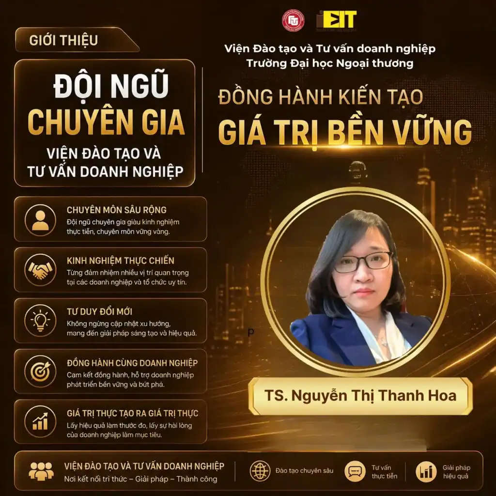 TS. Nguyễn Thị Thanh Hoa – Chuyên gia đào tạo và tư vấn Digital Marketing