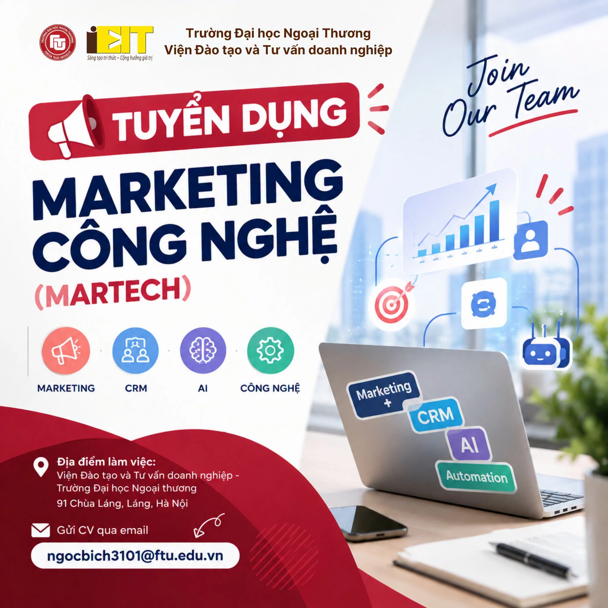 TUYỂN DỤNG MARKETING CÔNG NGHỆ (MARTECH) 2 TUYỂN DỤNG MARKETING CÔNG NGHỆ (MARTECH)