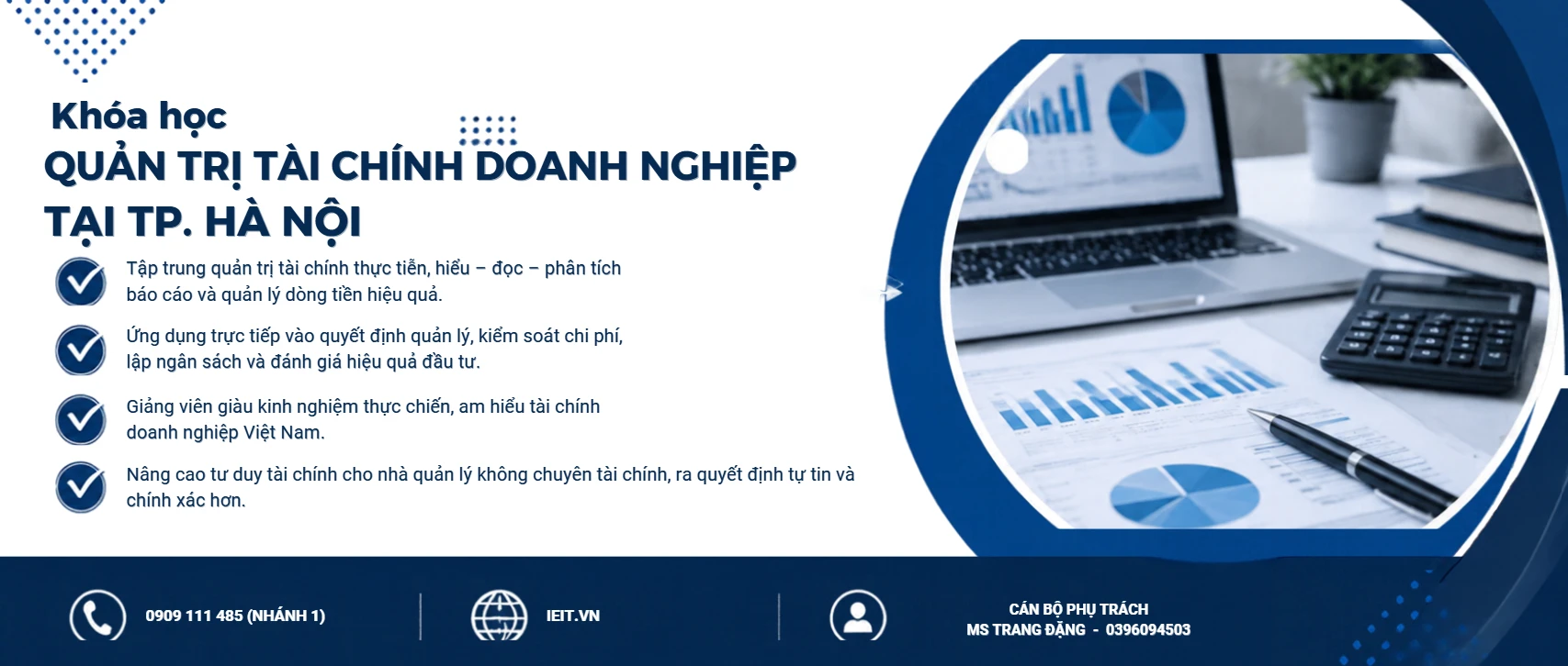 KHOÁ HỌC QUẢN TRỊ TÀI CHÍNH DOANH NGHIỆP