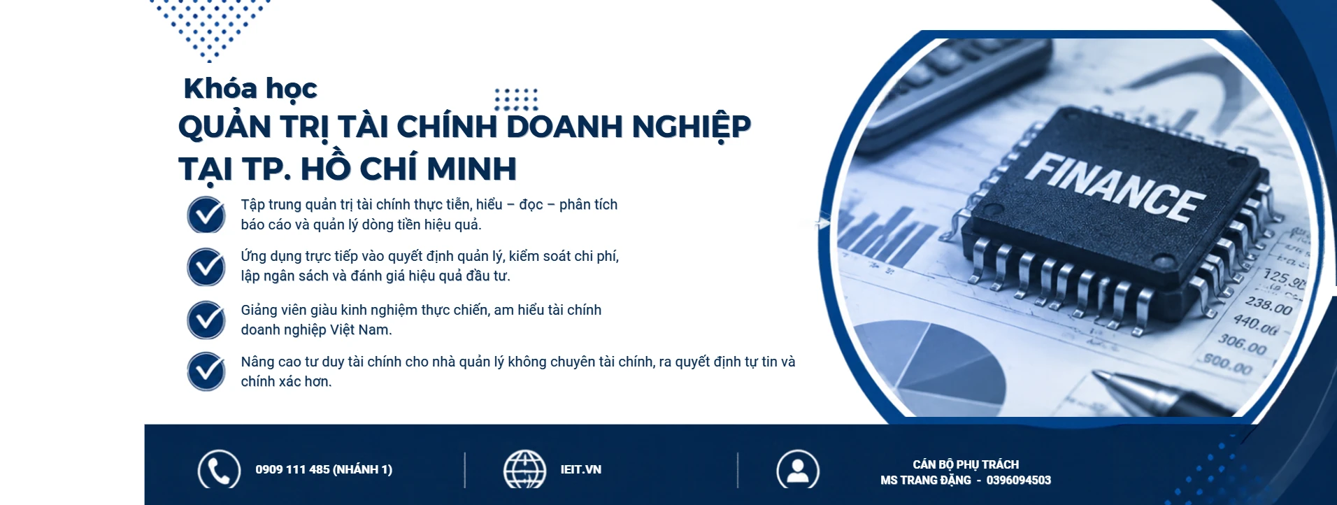 KHOÁ HỌC QUẢN TRỊ TÀI CHÍNH DOANH NGHIỆP TẠI TP. HỒ CHÍ MINH