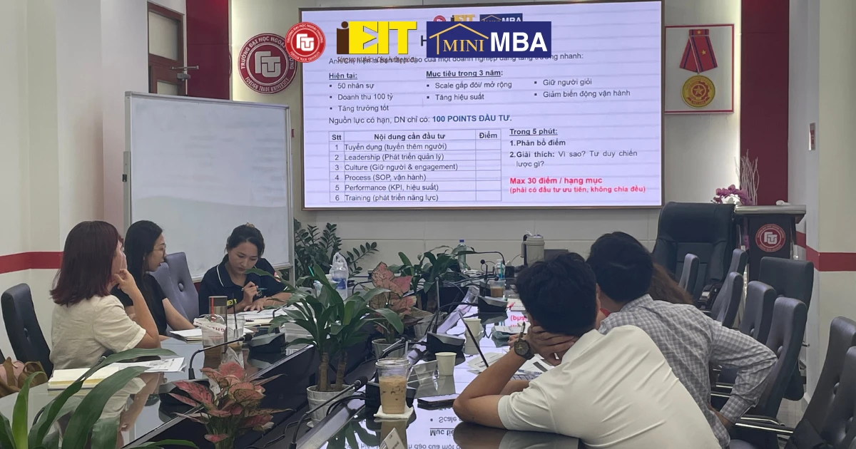 RECAP QUẢN TRỊ CHIẾN LƯỢC NHÂN SỰ & QUẢN TRỊ XUNG ĐỘT, GIẢI QUYẾT TRANH CHẤP | LỚP MINI MBA K263.SG
