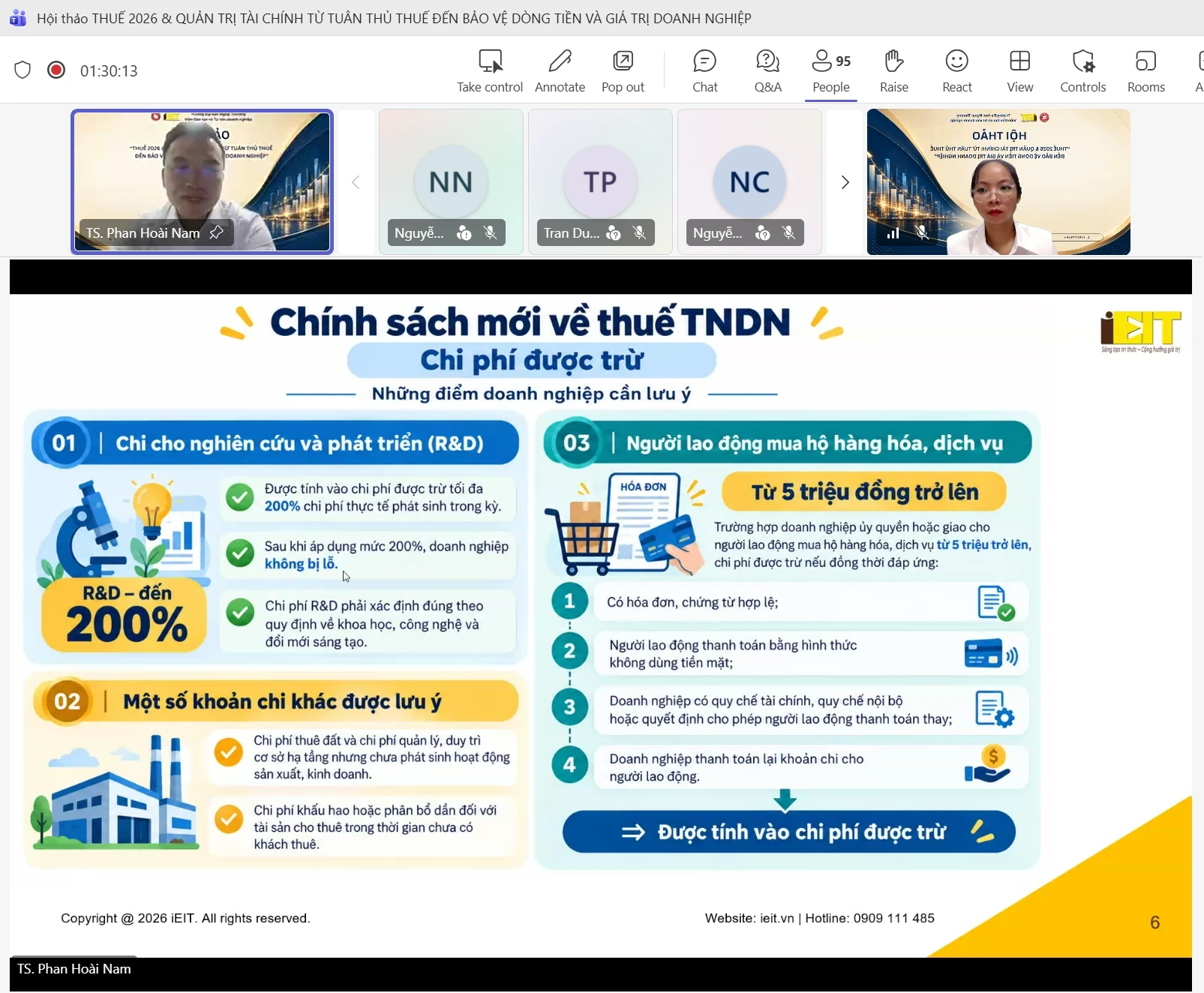 RECAP HỘI THẢO: THUẾ 2026 & QUẢN TRỊ TÀI CHÍNH: TỪ TUÂN THỦ THUẾ ĐẾN BẢO VỆ DÒNG TIỀN VÀ GIÁ TRỊ DOANH NGHIỆP 4 RECAP HỘI THẢO: THUẾ 2026 & QUẢN TRỊ TÀI CHÍNH: TỪ TUÂN THỦ THUẾ ĐẾN BẢO VỆ DÒNG TIỀN VÀ GIÁ TRỊ DOANH NGHIỆP