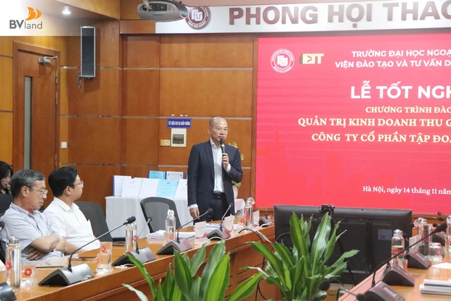 BV LAND ĐƯA TIN VỀ CHƯƠNG TRÌNH MINI MBA PHÁT TRIỂN ĐỘI NGŨ KẾ CẬN BV GROUP