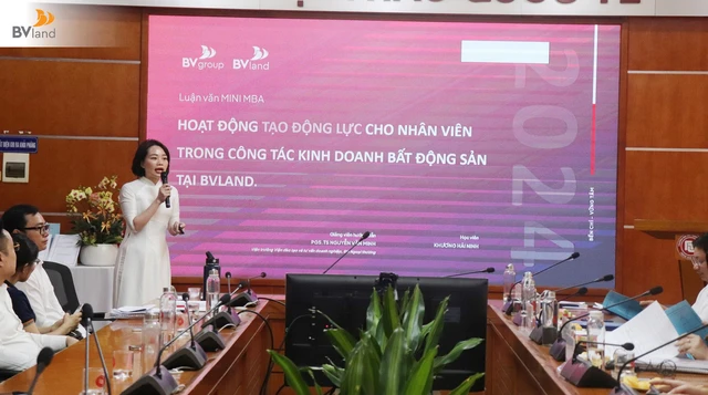 BV LAND ĐƯA TIN VỀ CHƯƠNG TRÌNH MINI MBA PHÁT TRIỂN ĐỘI NGŨ KẾ CẬN BV GROUP