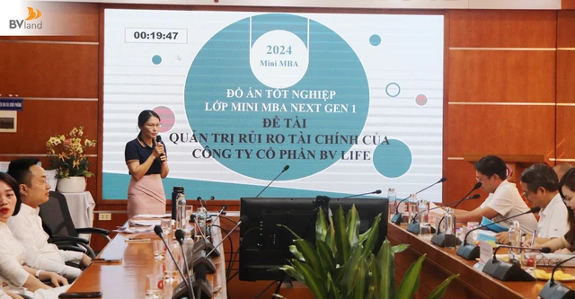 BV LAND ĐƯA TIN VỀ CHƯƠNG TRÌNH MINI MBA PHÁT TRIỂN ĐỘI NGŨ KẾ CẬN BV GROUP