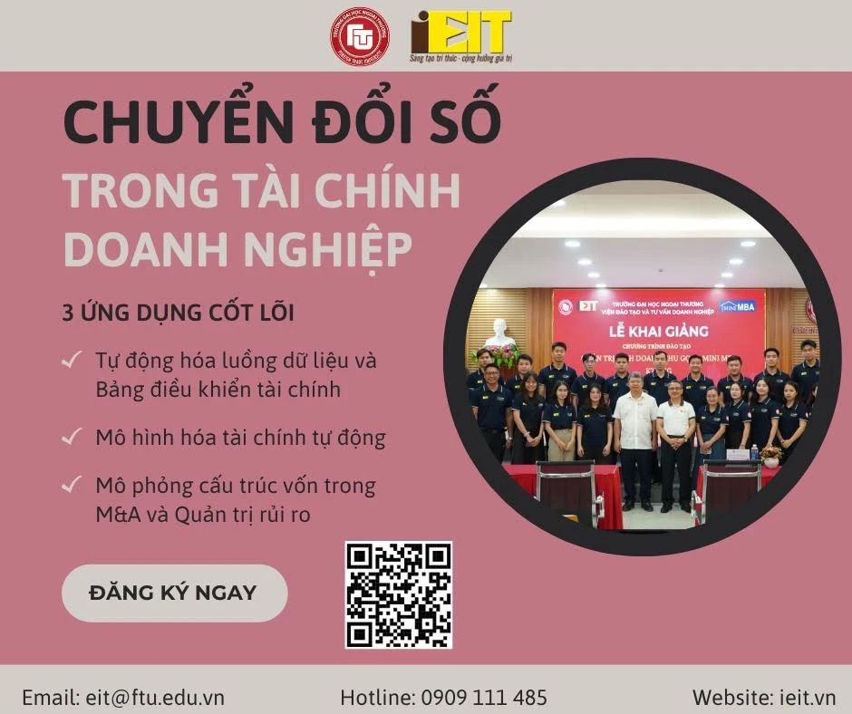 3 ỨNG DỤNG CỐT LÕI CỦA CHUYỂN ĐỔI SỐ TRONG QUẢN TRỊ TÀI CHÍNH DOANH NGHIỆP HIỆN ĐẠI