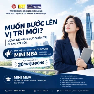 MUỐN THĂNG TIẾN LÊN VỊ TRÍ QUẢN LÝ NĂM 2027? ĐỪNG ĐỂ NĂNG LỰC QUẢN TRỊ ĐI SAU CƠ HỘI