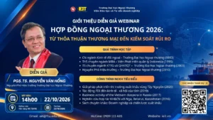 GIỚI THIỆU DIỄN GIẢ PGS, TS NGUYỄN VĂN HỒNG – NGUYÊN PHÓ HIỆU TRƯỞNG TRƯỜNG ĐẠI HỌC NGOẠI THƯƠNG