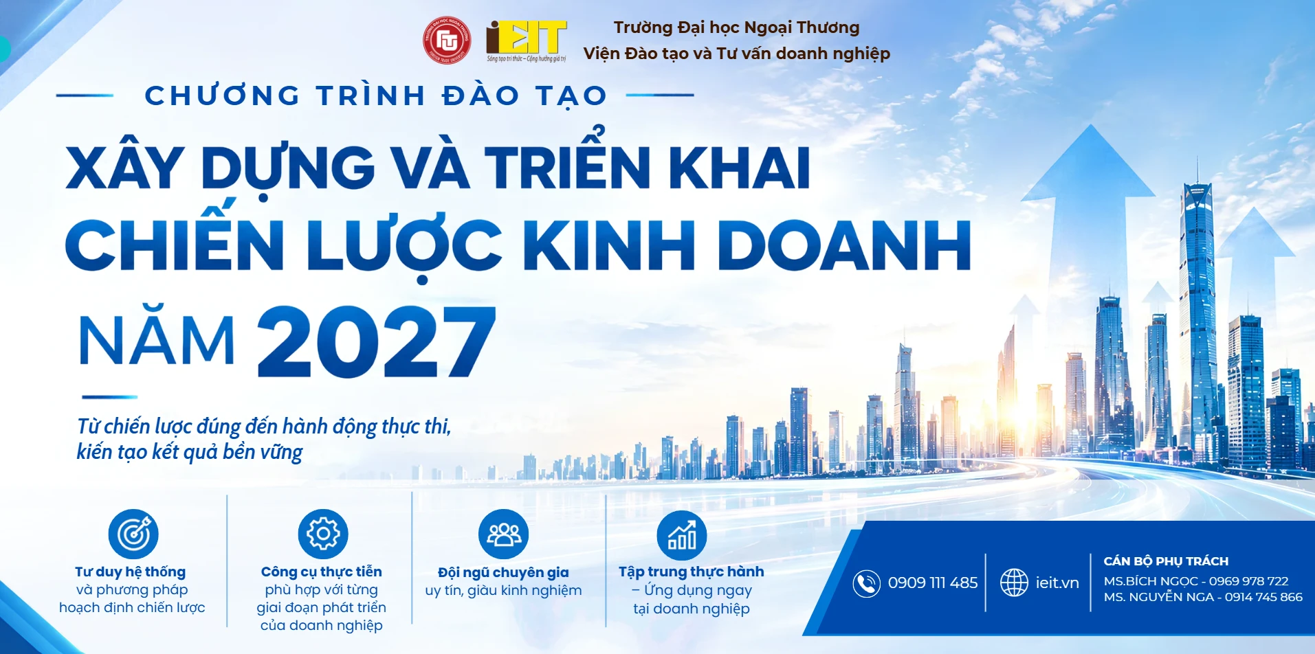 CHƯƠNG TRÌNH ĐÀO TẠO XÂY DỰNG VÀ TRIỂN KHAI CHIẾN LƯỢC KINH DOANH NĂM 2027