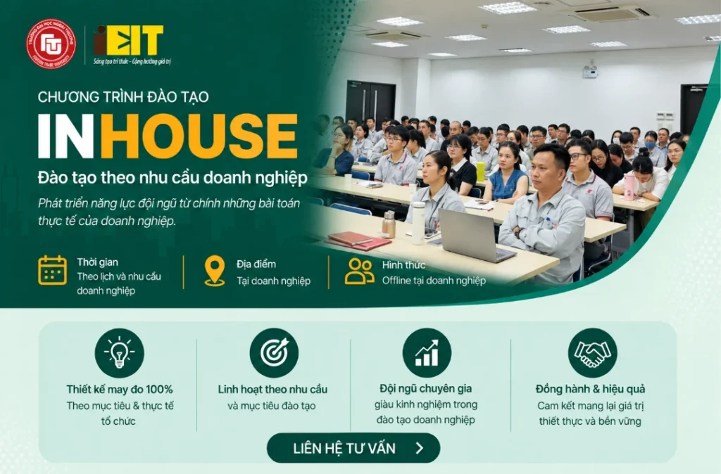 LDP CHƯƠNG TRÌNH QUẢN TRỊ SẢN XUẤT, HIỆU SUẤT & CHẤT LƯỢNG