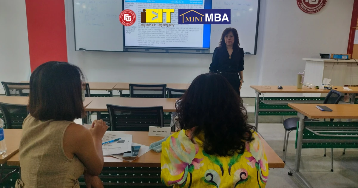 RECAP MINI MBA K263.SG: PHÁT TRIỂN NĂNG LỰC ĐỘI NGŨ VÀ ỨNG DỤNG AI TRONG QUẢN TRỊ NHÂN SỰ